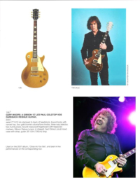 Gary Moore's Goldtop in Bonham's auction catalogue