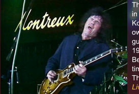 Gary Moore playing The Heritage CM150 in Montreux 1990