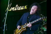 Gary Moore playing The Heritage CM150 in Montreux 1990